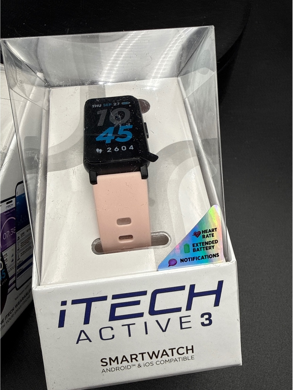 iTech Active 3 Smartwatch Android & iOS Compatible - Picture 4 of 6